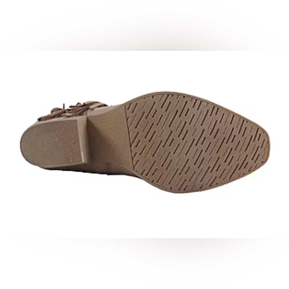 Pop Womens Korra Stacked Heel Cowboy Boots - Picture 5 of 8